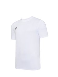 Mens Club Leisure T-Shirt - Black/White