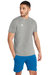 Mens Club Leisure T-Shirt - Light Grey Marl - Light Grey Marl