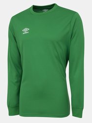 Mens Club Long-Sleeved Jersey - Emerald - Emerald
