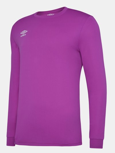 Umbro Mens Club Long-Sleeved Jersey - Purple Cactus product