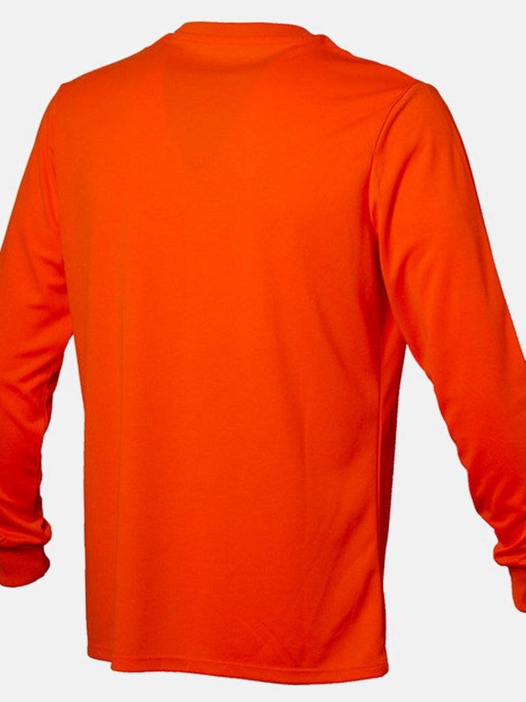 Mens Club Long-Sleeved Jersey - Shocking Orange