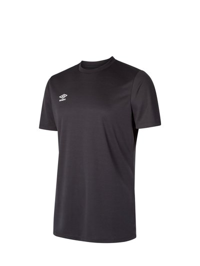 Umbro Mens Club Short-Sleeved Jersey - Carbon/White product