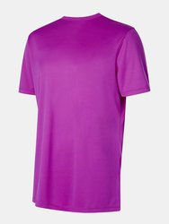 Mens Club Short-Sleeved Jersey - Purple Cactus