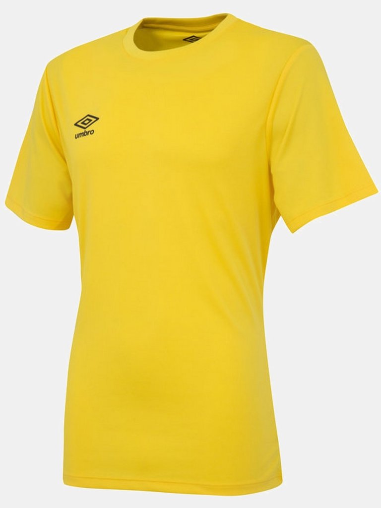 Mens Club Short-Sleeved Jersey - Yellow - Yellow