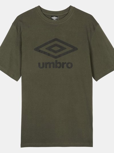 Umbro Mens Core Big Logo T-Shirt - Forest Night/Black product