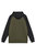 Mens Core Raglan Hoodie - Forest Night/Black