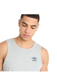 Mens Core Tank Top - Collegiate Blue/Gray Marl