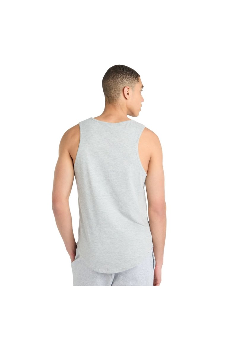 Mens Core Tank Top - Collegiate Blue/Gray Marl