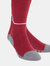 Men's Diamond Football Socks- New Claret/White
