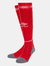 Men's Diamond Football Socks - Vermillion/White - Vermillion/White
