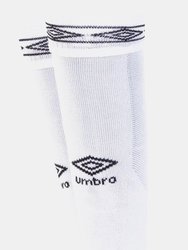 Men's Diamond Football Socks - White/Black
