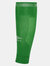 Mens Diamond Leg Sleeves Socks - Emerald/White - Emerald/White