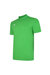 Mens Essential Polo Shirt - Emerald/White - Emerald/White