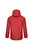 Mens Hooded Waterproof Jacket - Chili Pepper Red/Brilliant White