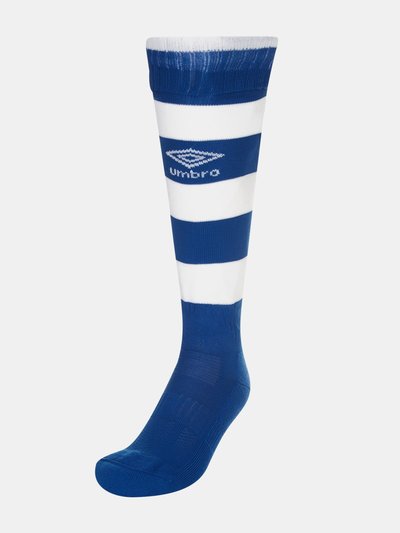 Umbro Mens Hoop Stripe Socks - Royal Blue/White product