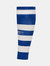 Mens Hooped Sock Leg - New Royal/White