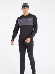 Mens Intertia Williams Racing Sweatshirt - Black/Carbon