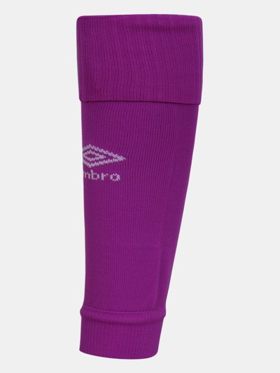 Umbro Mens Leg Sleeves - Purple Cactus/White product