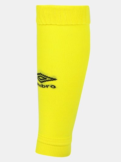 Umbro Mens Leg Sleeves - Safety Yellow/Carbon product