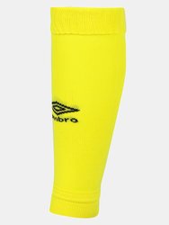 Mens Leg Sleeves - Safety Yellow/Carbon - Safety Yellow/Carbon