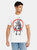 Mens Line Out England Rugby T-Shirt - White - White