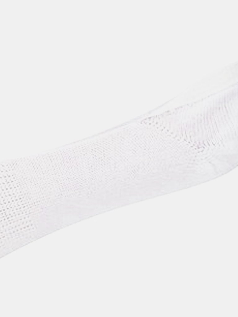 Mens Liner Socks Pack Of 3 - White/Black