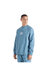 Mens Logo Drill Top - Sky Blue