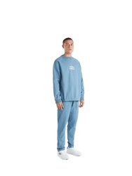 Mens Logo Drill Top - Sky Blue - Sky Blue