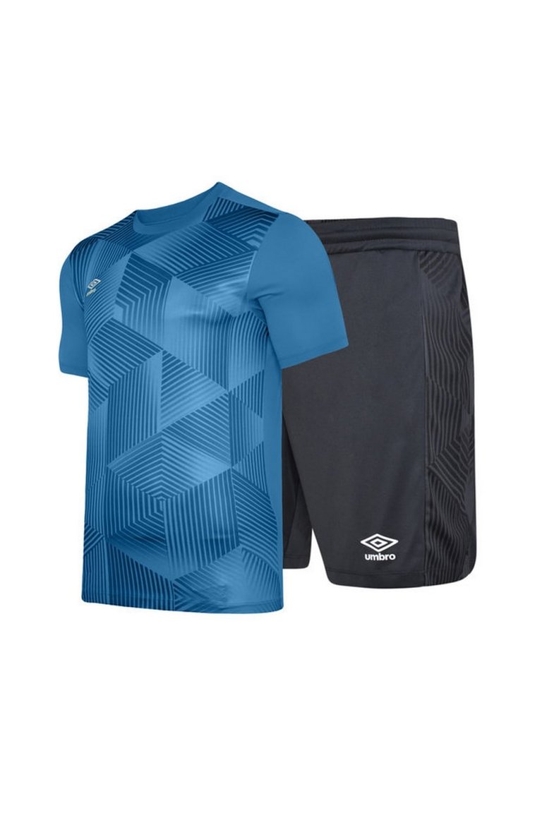 Mens Maxium Football Kit - Blue Jewel/Black - Blue Jewel/Black