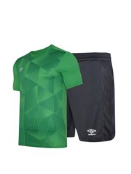 Mens Maxium Football Kit - Emerald/Black - Emerald/Black