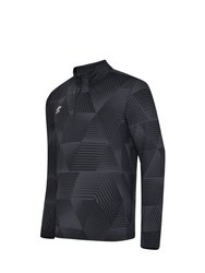 Mens Maxium Quarter Zip Training Top - Black - Black