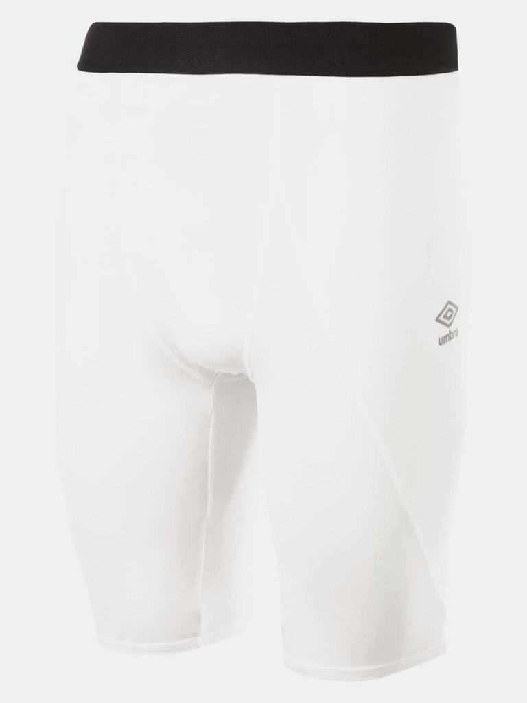 Mens Player Elite Power Shorts - White - White