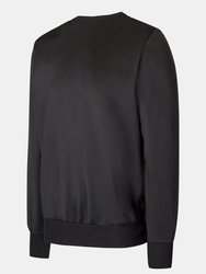 Mens Polyester Sweatshirt - Black
