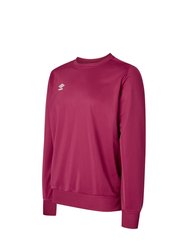 Mens Polyester Sweatshirt - New Claret - New Claret