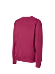 Mens Polyester Sweatshirt - New Claret