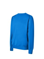 Mens Polyester Sweatshirt - Royal Blue