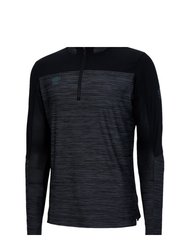 Mens Pro Elite Marl Half Zip Training Top