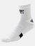 Mens Pro Protex Gripped Socks - White/Black - White/Black