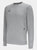 Mens Pro Stacked Logo Fleece Pullover - Grey Marl/Black - Grey Marl/Black