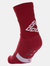 Mens Protex Gripped Ankle Socks - New Claret