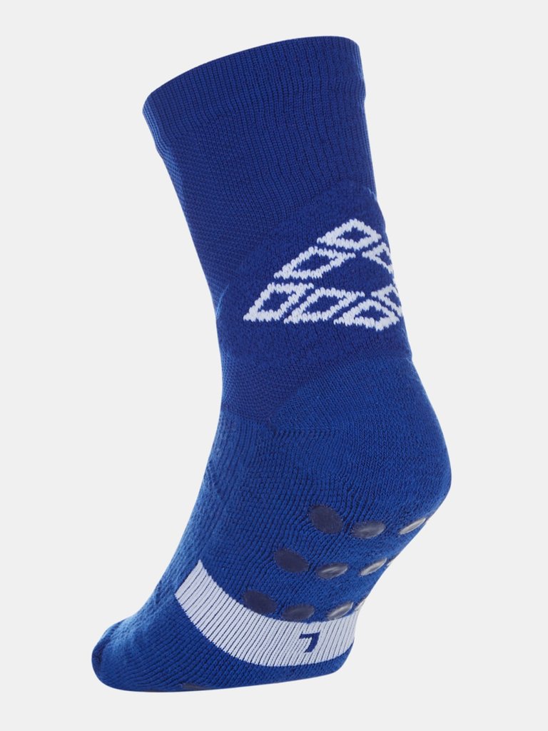 Mens Protex Gripped Ankle Socks - Royal Blue