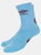 Mens Protex Gripped Ankle Socks - Sky Blue/New Claret - Sky Blue/New Claret