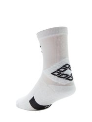 Mens Protex Gripped Ankle Socks - White/Black - White/Black