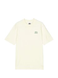 Mens Relaxed Fit T-Shirt - Ecru/Fir - Ecru/Fir