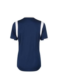 Mens Spartan Short-Sleeved Jersey - Navy/White