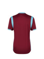 Mens Spartan Short-Sleeved Jersey - New Claret/Sky Blue