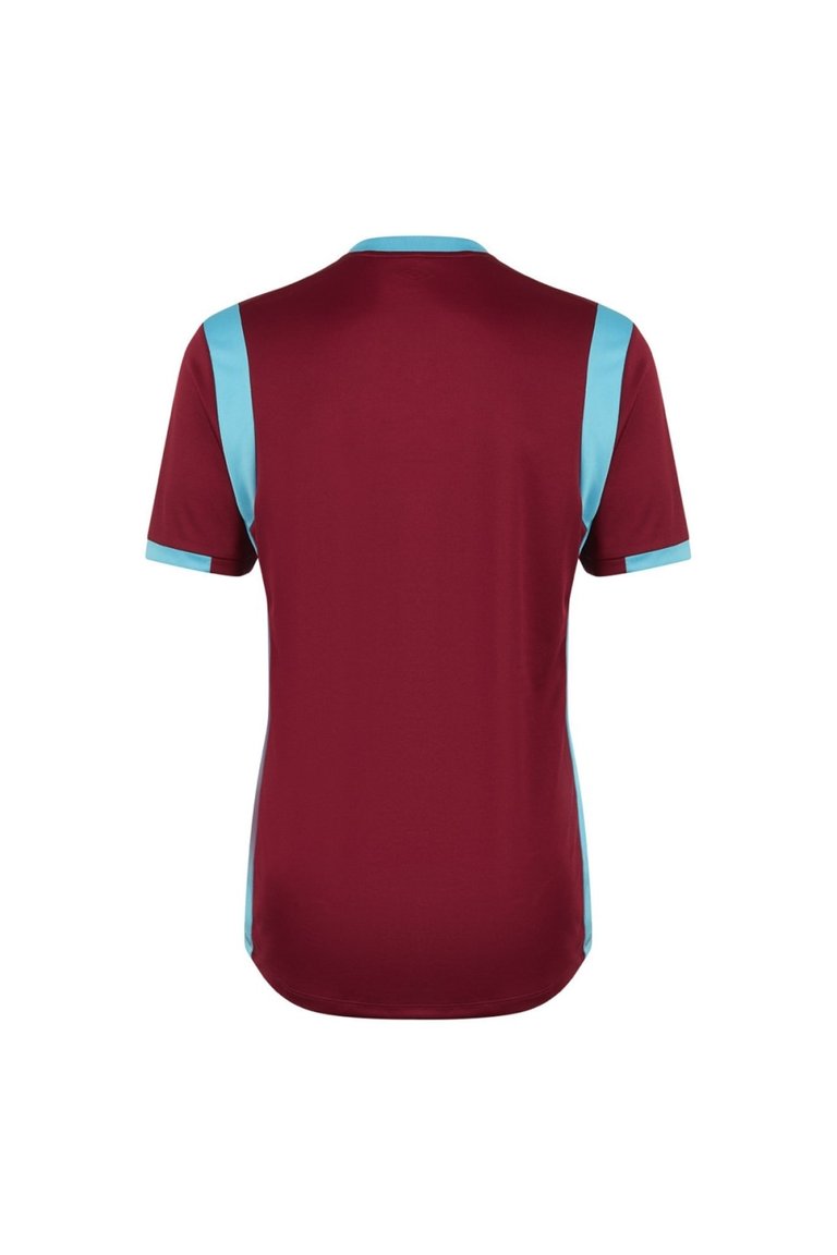 Mens Spartan Short-Sleeved Jersey - New Claret/Sky Blue