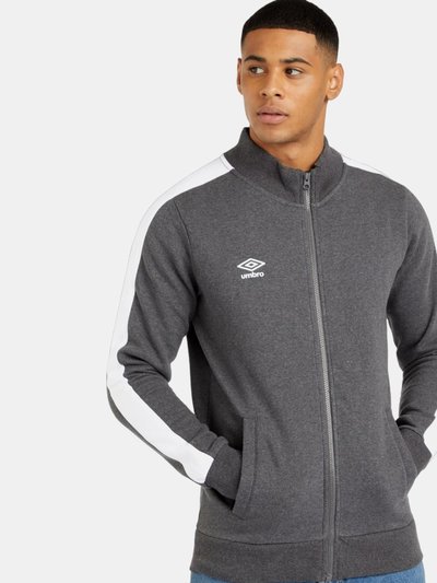 Umbro Mens Stripe Sleeve Zipped Track Top product