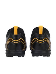 Mens Tocco 2 Club Astro Turf Sneakers - Black/White/Saffron