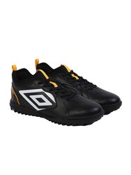 Mens Tocco 2 Club Astro Turf Sneakers - Black/White/Saffron